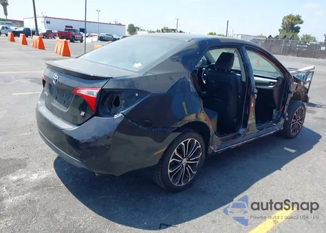 2014 Toyota Corolla S Plus из США, поврежденный, VIN 5YFBURHE0EP159986